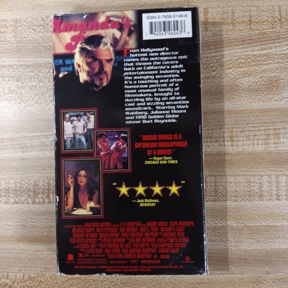 Boogie Nights 1997 VHS Paul Thomas Anderson  Dirk Diggler RollerGirl VTG Cult - Picture 3 of 9